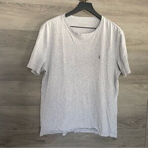 Allsaints Mens Cotton Crew Tee